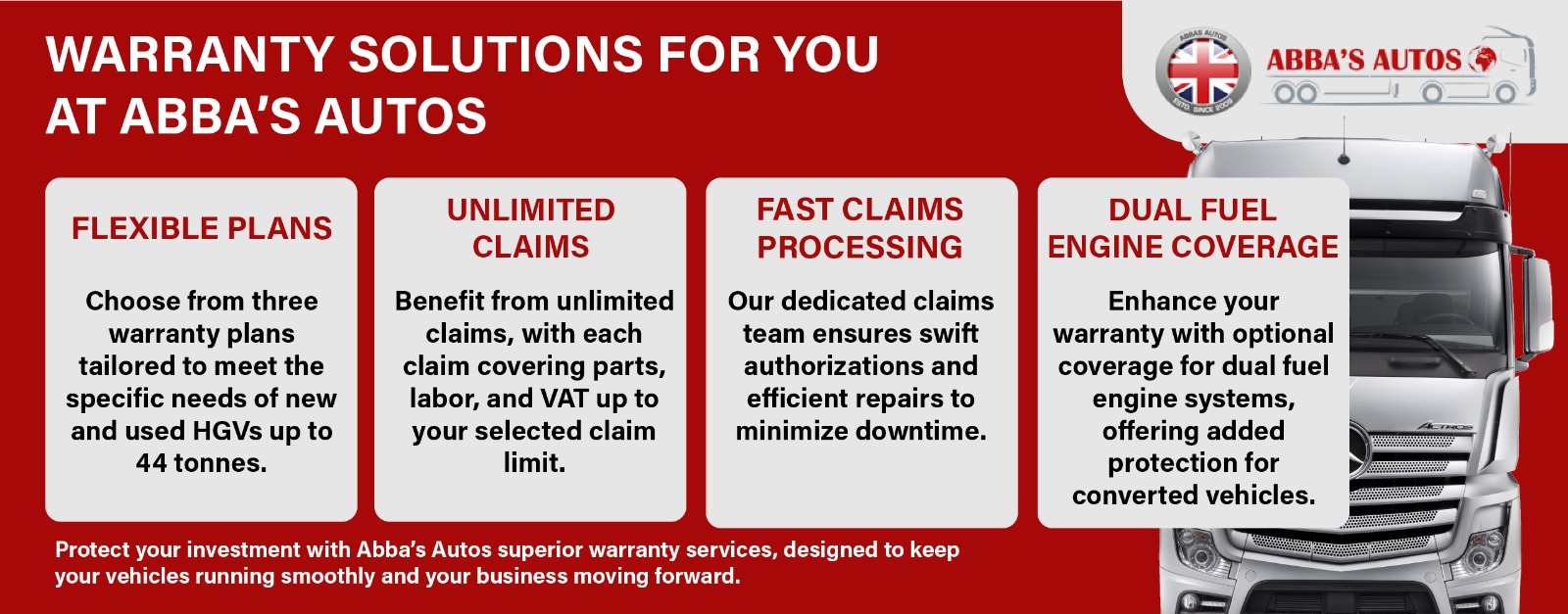 Warranty BANNER